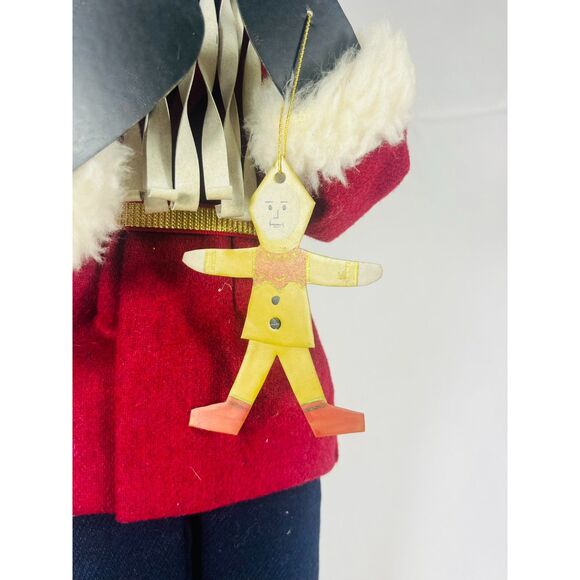 Vintage Metal Shadowdancer Santa Edna Young Signed 1987 - Picture 3 of 9